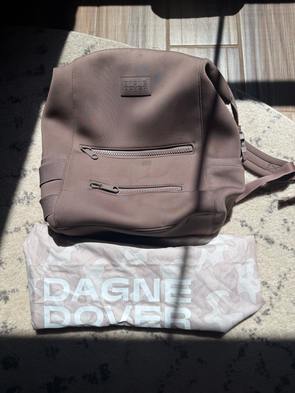 Dagne Dover Diaper Bag in Dune